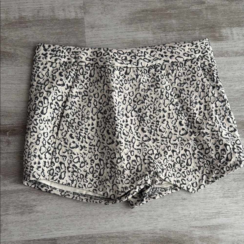 Leopard Print Women's Shorts